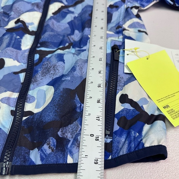 All in Motion Kids Blue Camouflage Raincoat - Picture 6 of 8